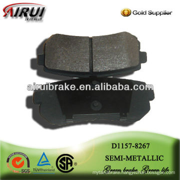 D1157-8267 pedal pad for car semi-metallic brake pad for HYUNDAI ACCENT III/ I20/I30/KIO RIO II 2005-